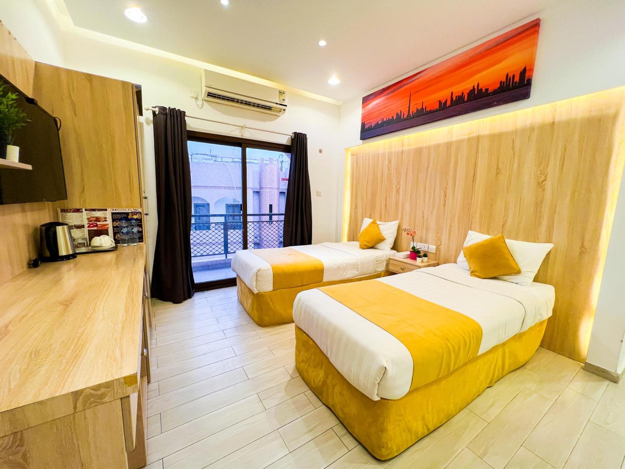 24 Gold Hotel Dubaj Exteriér fotografie
